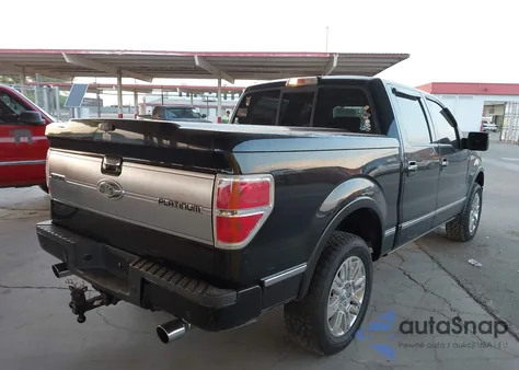 2009 Ford F-150 Platinum from USA, damaged, VIN 1FTPW14V59FA68152